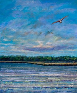 Wetlands Creek, Oil on Canvas, 20x24