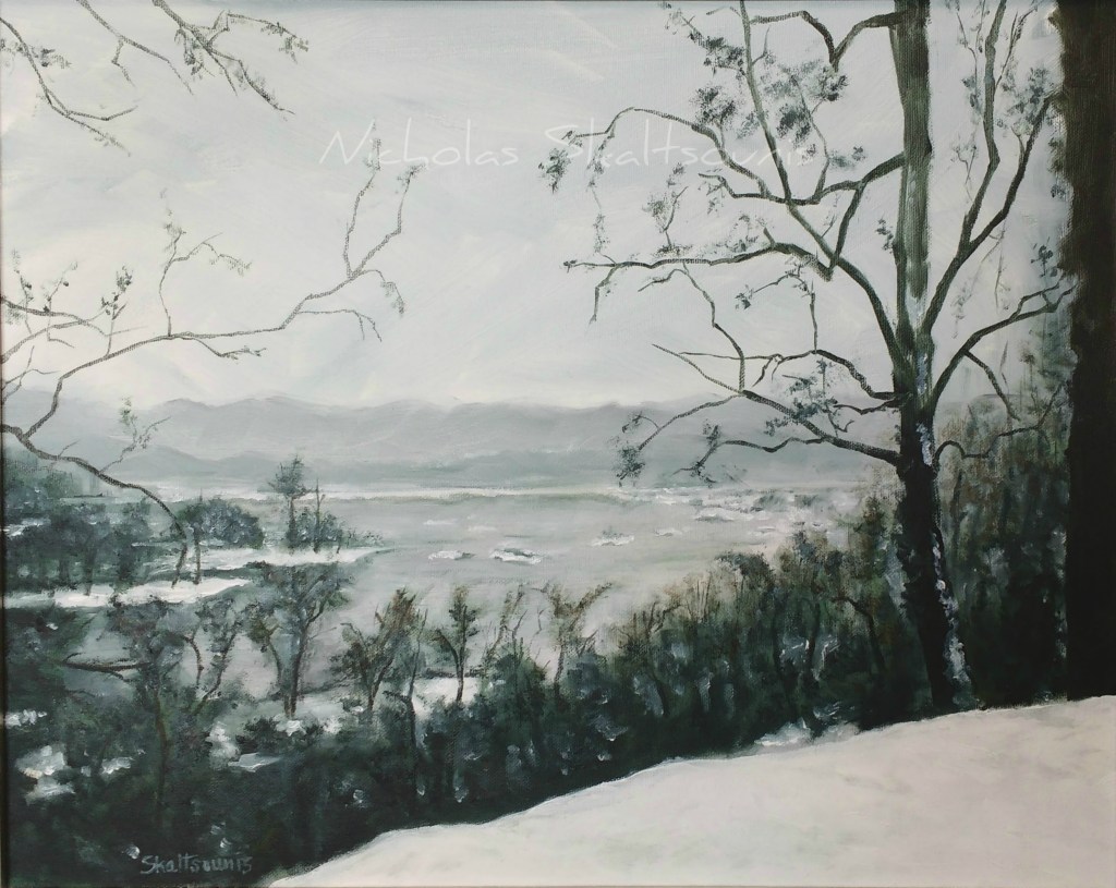Snow on the&nbsp;James